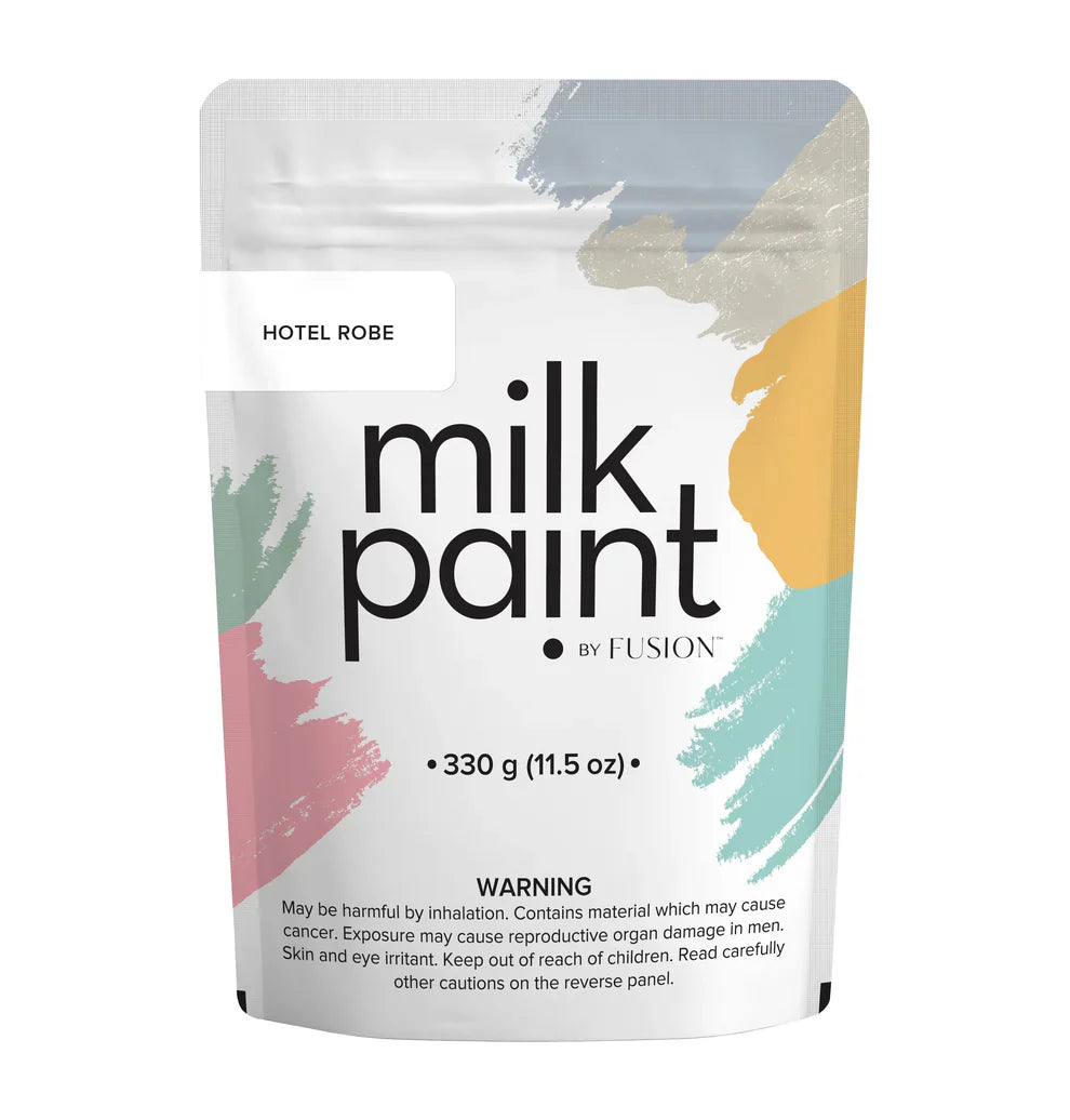 Hotel Robe Milk Paint by Fusion™ – Soft Cool White Furniture Paint | Pottsville PA