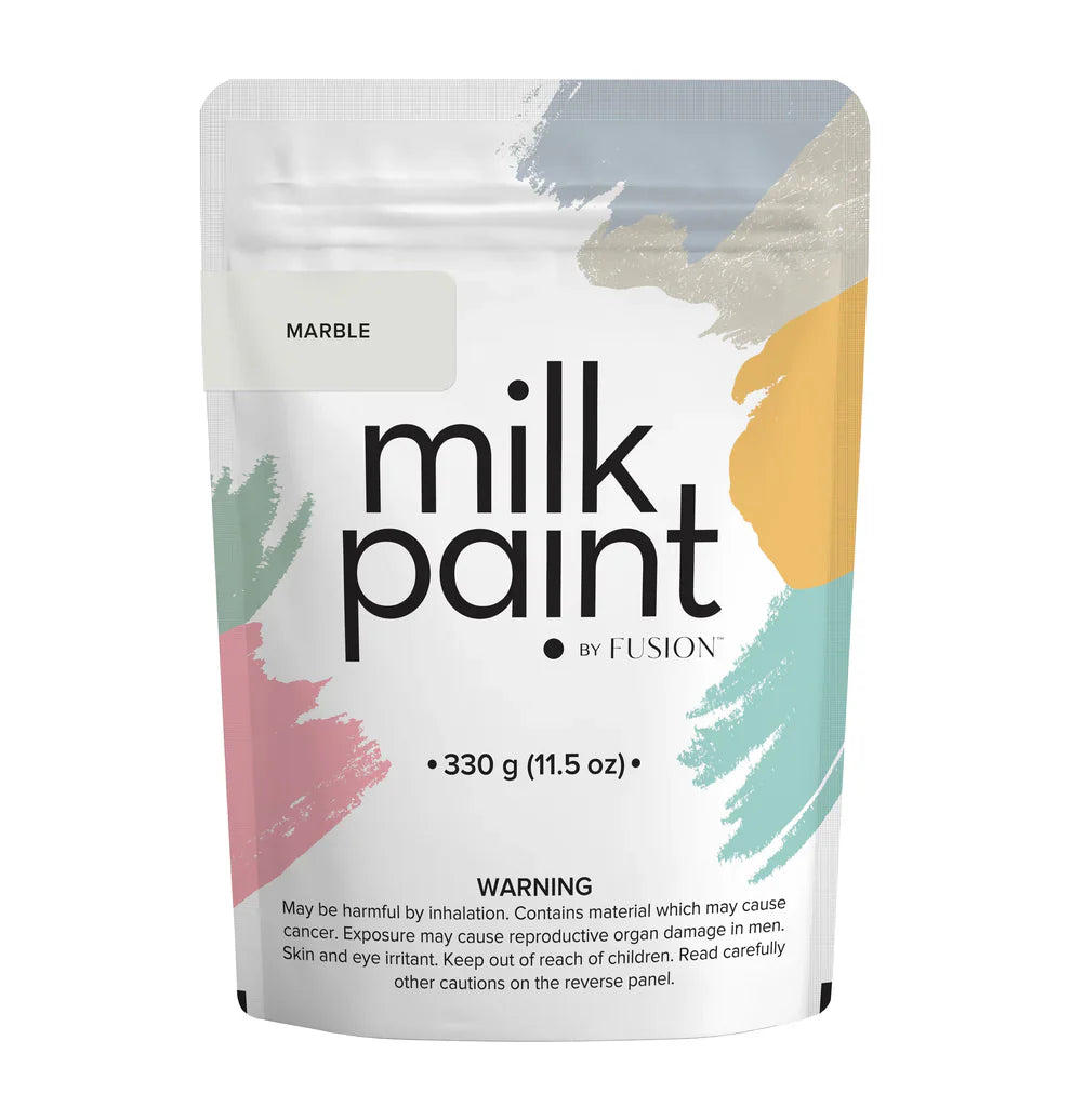 Marble Milk Paint by Fusion™ Soft Warm Grey White Furniture Paint | Pottsville PA
