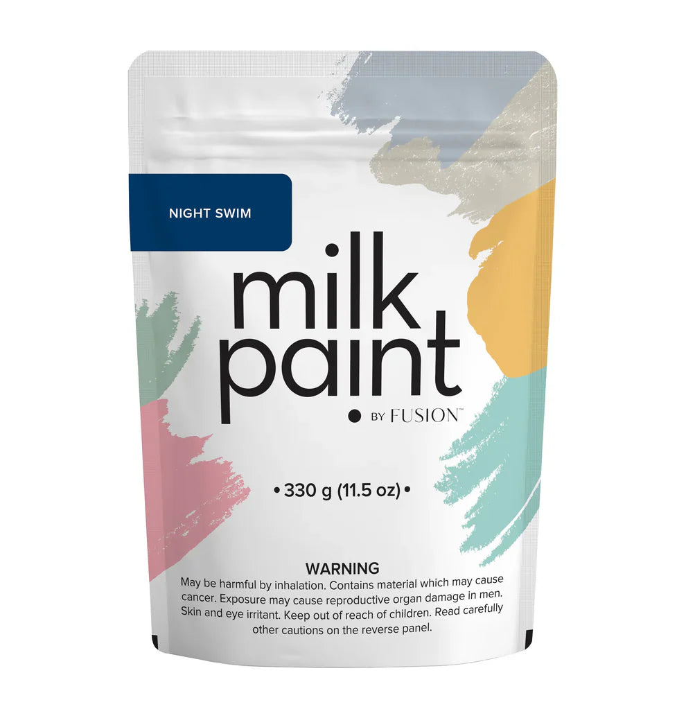 Night Swim Milk Paint by Fusion™ – Deep Midnight Blue Furniture Paint | Pottsville PA