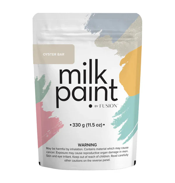 Oyster Bar Milk Paint by Fusion™ – Soft Beige Furniture Paint with Pink Undertones | Pottsville PA