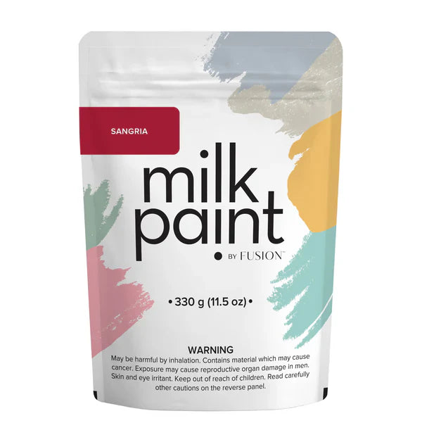 Sangria Milk Paint by Fusion™ – Bold Wine Red Furniture Paint | Pottsville PA