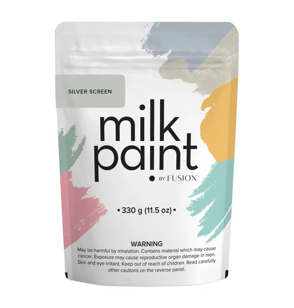 Silver Screen Milk Paint by Fusion™ – Cool Gray Furniture Paint | Pottsville PA