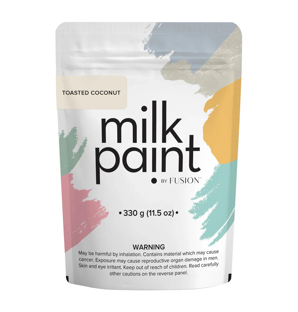Toasted Coconut Milk Paint by Fusion™ – Warm Off-White Furniture Paint | Pottsville PA