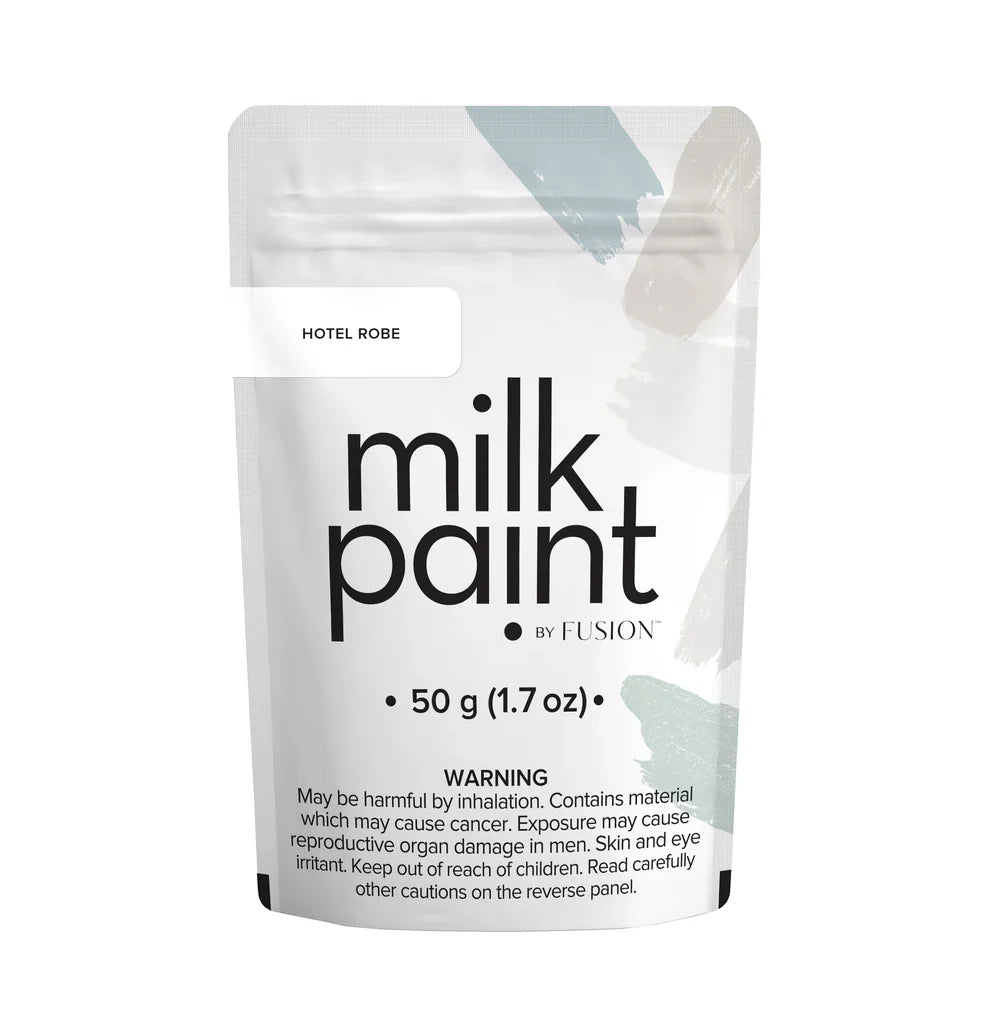 Hotel Robe Milk Paint by Fusion™ – Soft Cool White Furniture Paint | Pottsville PA