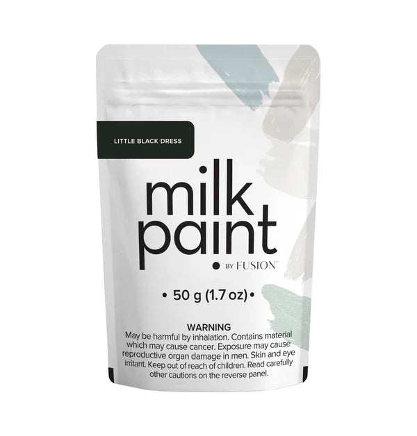 Little Black Dress Milk Paint by Fusion™ – Classic Black Furniture Paint | Pottsville PA
