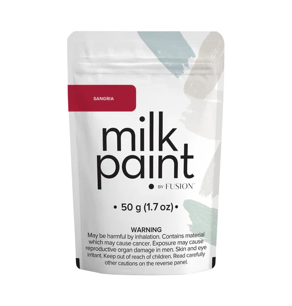 Sangria Milk Paint by Fusion™ – Bold Wine Red Furniture Paint | Pottsville PA