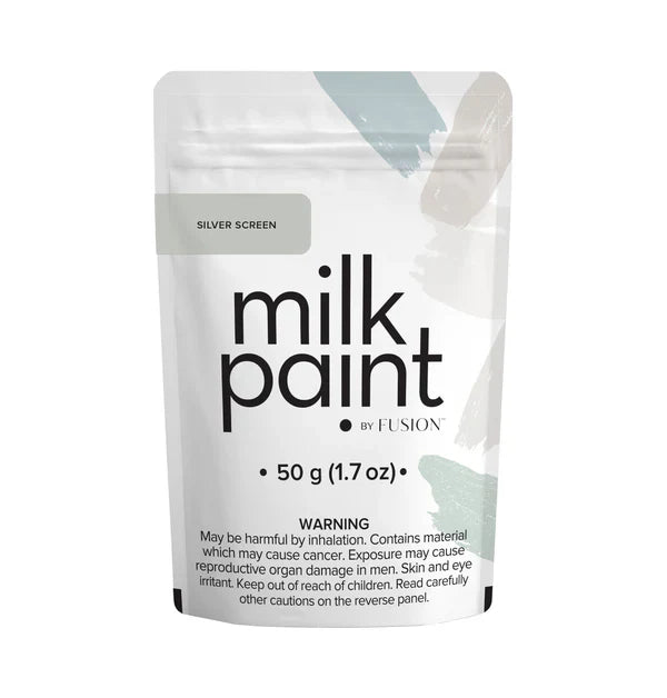 Silver Screen Milk Paint by Fusion™ – Cool Gray Furniture Paint | Pottsville PA