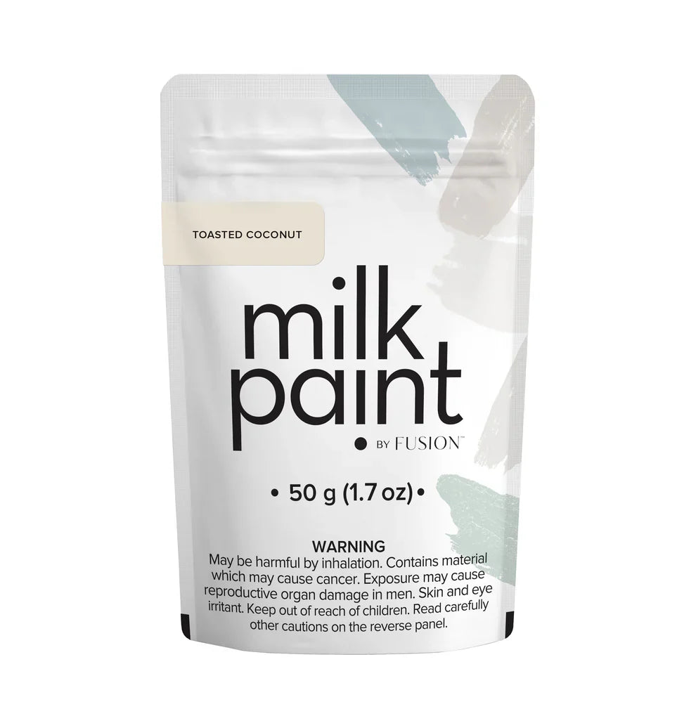 Toasted Coconut Milk Paint by Fusion™ – Warm Off-White Furniture Paint | Pottsville PA