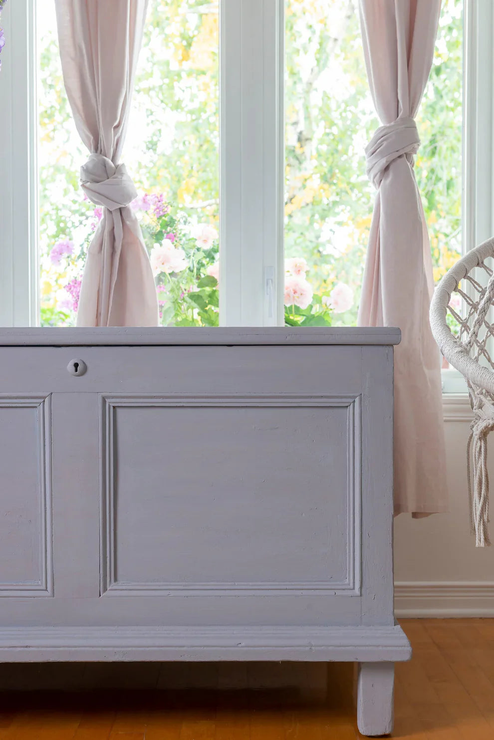 Wisteria Row Milk Paint by Fusion™ – Soft Pastel Lavender Furniture Paint | Pottsville PA